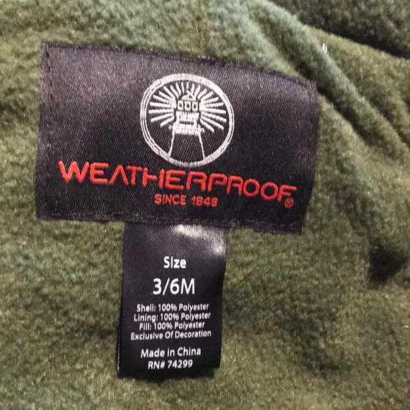 Weatherproof Infant Knit Pram/Snowsuit - Picture 7 of 8